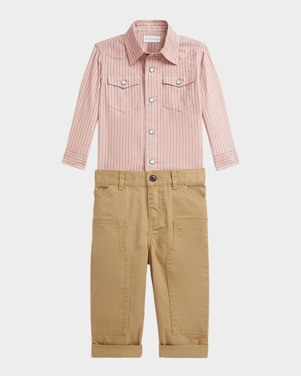 Boy's 1002 Western Pant Set, 9M-24